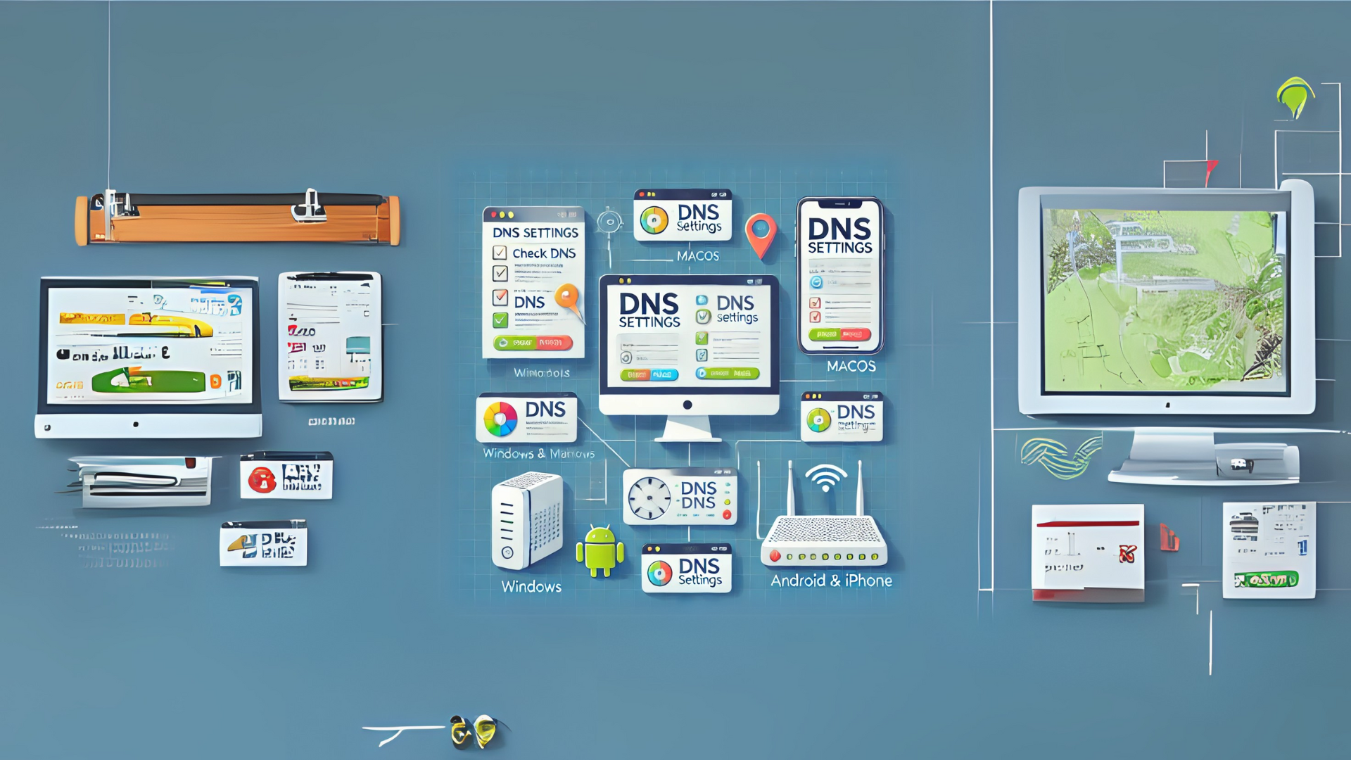 How to check my DNS settings