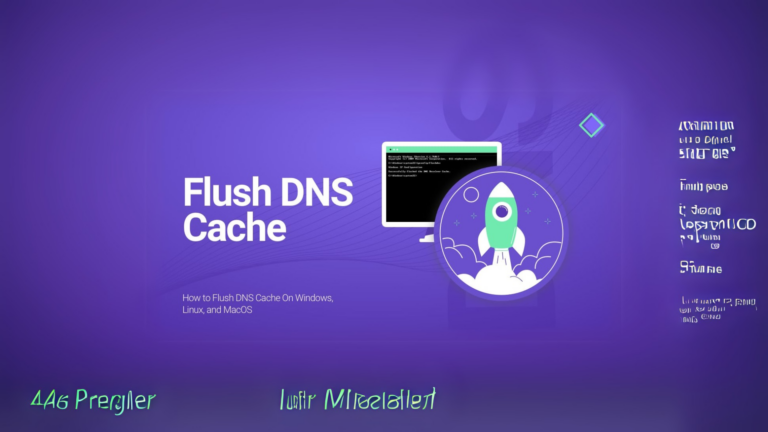 How to flush DNS cache