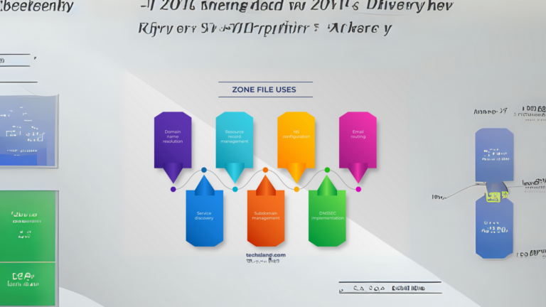 What is a DNS zone file